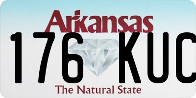 AR license plate 176KUC