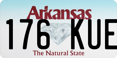 AR license plate 176KUE