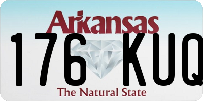 AR license plate 176KUQ