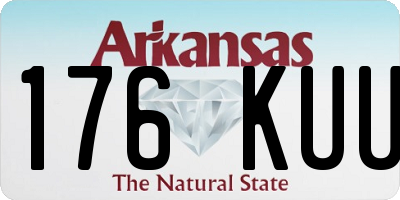 AR license plate 176KUU