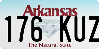 AR license plate 176KUZ