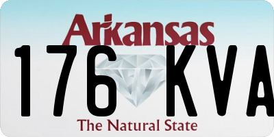 AR license plate 176KVA