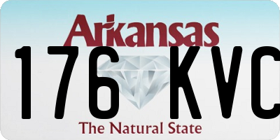 AR license plate 176KVC