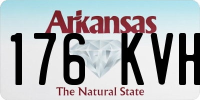 AR license plate 176KVH