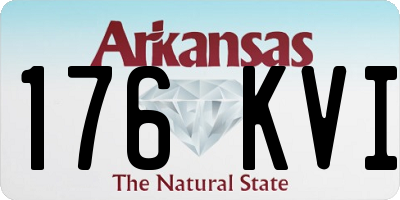 AR license plate 176KVI