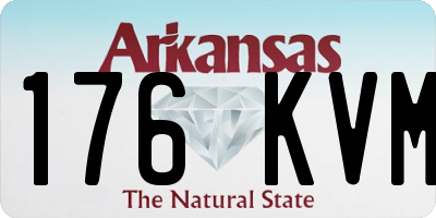AR license plate 176KVM