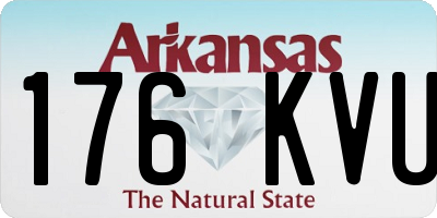 AR license plate 176KVU