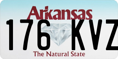 AR license plate 176KVZ