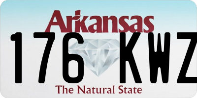 AR license plate 176KWZ