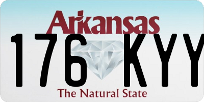 AR license plate 176KYY