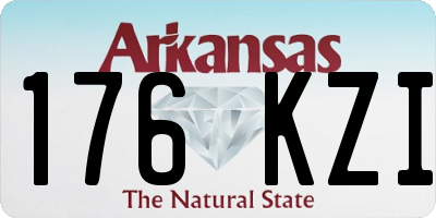 AR license plate 176KZI