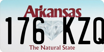 AR license plate 176KZQ