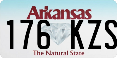 AR license plate 176KZS