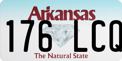 AR license plate 176LCQ