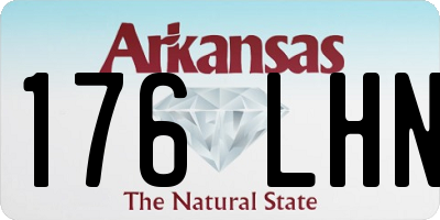 AR license plate 176LHN