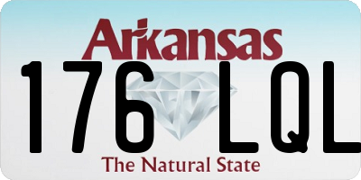 AR license plate 176LQL
