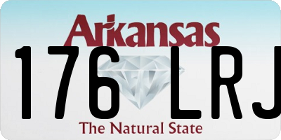 AR license plate 176LRJ