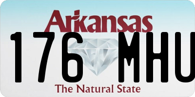AR license plate 176MHU
