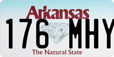 AR license plate 176MHY