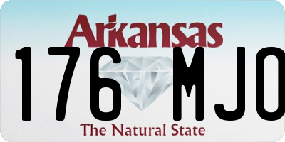 AR license plate 176MJO