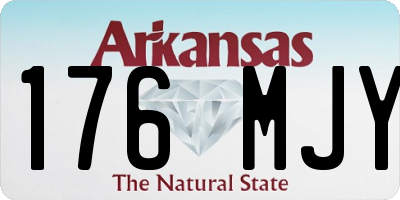 AR license plate 176MJY