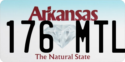 AR license plate 176MTL
