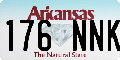 AR license plate 176NNK