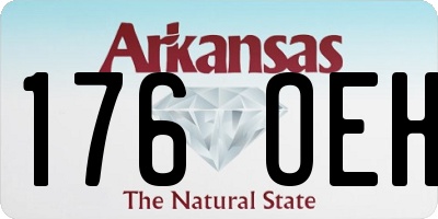 AR license plate 176OEH