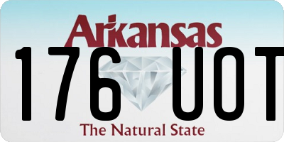 AR license plate 176UOT