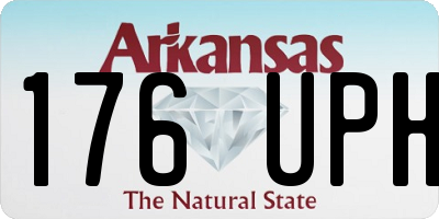 AR license plate 176UPH