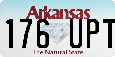 AR license plate 176UPT