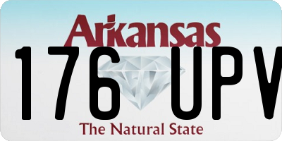 AR license plate 176UPV