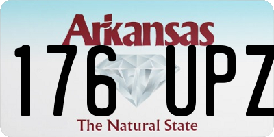 AR license plate 176UPZ