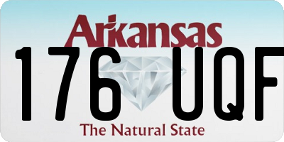 AR license plate 176UQF