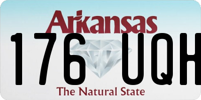 AR license plate 176UQH