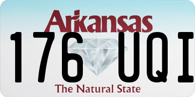 AR license plate 176UQI