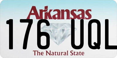 AR license plate 176UQL