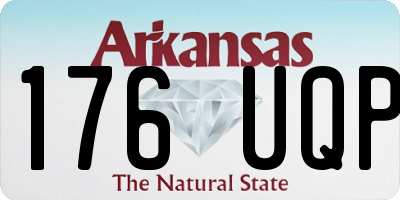 AR license plate 176UQP