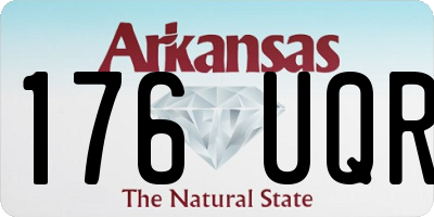 AR license plate 176UQR