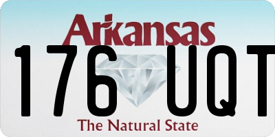 AR license plate 176UQT