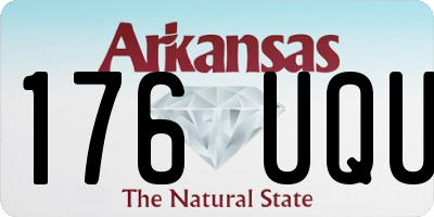 AR license plate 176UQU