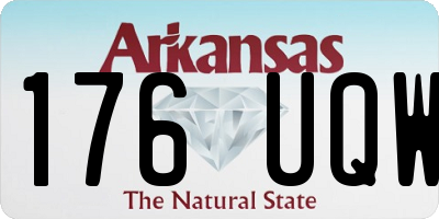 AR license plate 176UQW