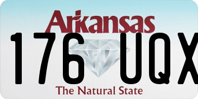 AR license plate 176UQX