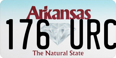 AR license plate 176URC