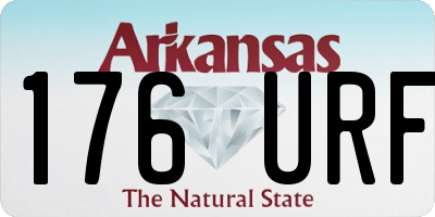AR license plate 176URF