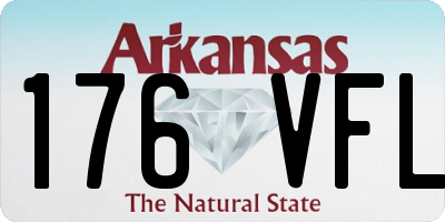 AR license plate 176VFL