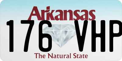 AR license plate 176VHP