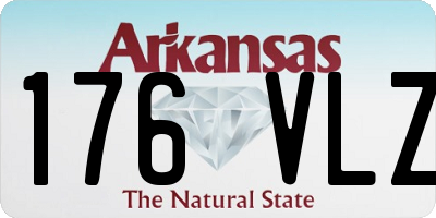 AR license plate 176VLZ