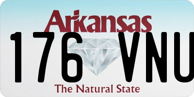 AR license plate 176VNU