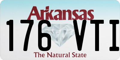AR license plate 176VTI